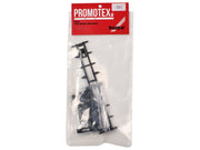 Container Chassis for 3-Axle 40ft Trailer 1/87 (HO) Plastic Model by Promotex image 2