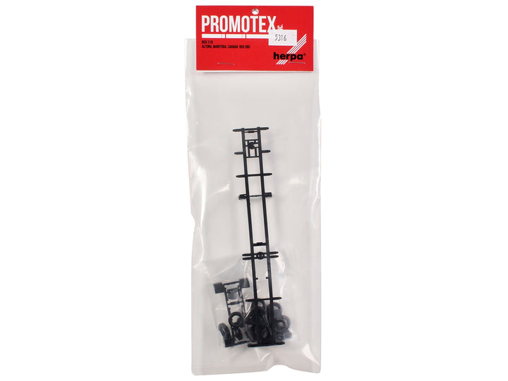 Container Chassis for 3-Axle 48ft Trailer 1/87 (HO) Plastic Model by Promotex image 2