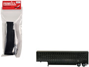 Livestock Trailer Black 1/87 (HO) Plastic Model by Promotex image 2