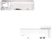 Race Horse Transport Trailer White 1/87 (HO) Plastic Model by Promotex image 3