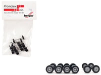 Planetary Hubs Wheel Set (2 Front and 4 Rear) 1/87 (HO) Plastic Model by Promotex image 2