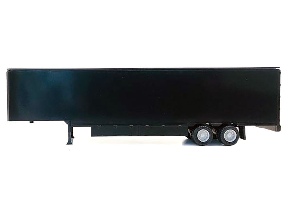 Promotex 48 foot moving van trailer black 1:87 HO scale 005510BK, product image 1