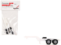 Promotex two-axle heavy equipment jeep white 1:87 HO plastic model 005514W, view 3
