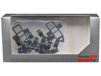 Lowboy Tri-Axle Booster with Integrated Rear Axle and Fenders (2 Sets) 1/87 (HO) Plastic Model by Promotex image 3