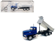Mack Dump Truck Blue 1/87 (HO) Plastic Model Car by Promotex image 2