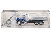 Mack Dump Truck Blue 1/87 (HO) Plastic Model Car by Promotex image 3