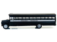 Promotex prisoner transport bus black plastic model HO 1:87 006614BK, view 1