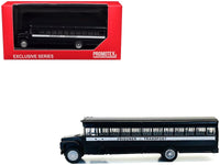 Promotex prisoner transport bus black plastic model HO 1:87 006614BK, view 2