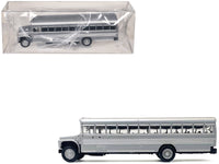 School Bus Silver Metallic 1/87 (HO) Plastic Model by Promotex image 2