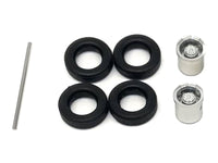 Promotex rear low-profile wheelset chrome 1:87 HO 054865BK, product image 2