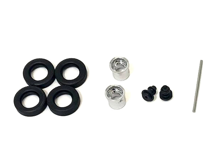 Rear Hypoid Wheelset Chrome 1/87 (HO) Plastic Model by Promotex image 2