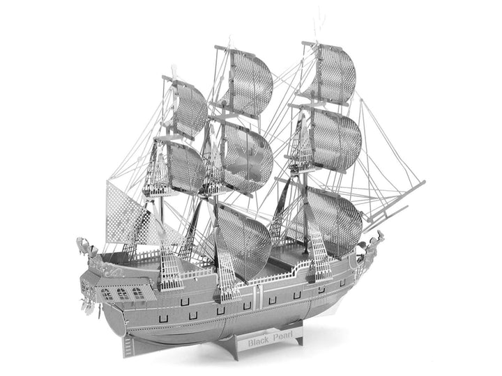 Model Kit Black Pearl Ship (Challenging Difficulty) Steel Model by Metal Earth image 2