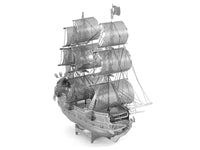 Model Kit Black Pearl Ship (Challenging Difficulty) Steel Model by Metal Earth image 3