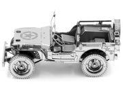 Model Kit Willys Overland Jeep (Challenging Difficulty) Steel Model by Metal Earth image 2