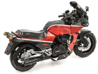 Model Kit Kawasaki GPz900R Motorcycle Red and Black (Challenging Difficulty) Steel Model by Metal Earth image 3