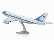 Model Kit Boeing 747 Transport Aircraft "Air Force One Presidential Plane" United States Air Force (Moderate Difficulty) Steel Model by Metal Earth image 2