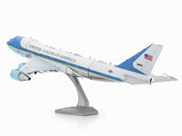 Model Kit Boeing 747 Transport Aircraft "Air Force One Presidential Plane" United States Air Force (Moderate Difficulty) Steel Model by Metal Earth image 2