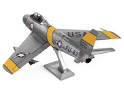 Model Kit North American F-86 Sabre Fighter Aircraft "Jolley Roger" United States Air Force (Moderate Difficulty) Steel Model by Metal Earth image 3