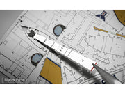 Model Kit North American F-86 Sabre Fighter Aircraft "Jolley Roger" United States Air Force (Moderate Difficulty) Steel Model by Metal Earth image 4