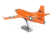 Model Kit Bell X-1 Aircraft "United States Air Force" (Moderate Difficulty) Steel Model by Metal Earth image 3