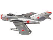 Model Kit Mikoyan-Gurevich MiG-15 Fighter Aircraft "Korean War" Soviet Air Force (Moderate Difficulty) Steel Model by Metal Earth image 2
