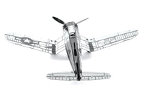 Model Kit Vought F4U Corsair Fighter Aircraft "United States Navy" (Moderate Difficulty) Steel Model by Metal Earth image 2