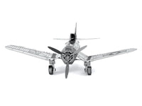 Model Kit Vought F4U Corsair Fighter Aircraft "United States Navy" (Moderate Difficulty) Steel Model by Metal Earth image 3