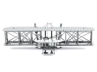 Model Kit Wright Brothers Airplane (Moderate Difficulty) Steel Model by Metal Earth image 4