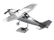 Model Kit Cessna 172 Skyhawk Aircraft (Moderate Difficulty) Steel Model by Metal Earth image 2