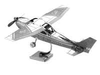 Model Kit Cessna 172 Skyhawk Aircraft (Moderate Difficulty) Steel Model by Metal Earth image 2