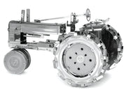 Model Kit Farm Tractor (Challenging Difficulty) Steel Model by Metal Earth image 4