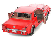Model Kit 1965 Ford Mustang Red (Moderate Difficulty) Steel Model by Metal Earth image 3