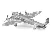 Model Kit Avro Lancaster Bomber Aircraft "Royal Air Force" (Moderate Difficulty) Steel Model by Metal Earth image 3
