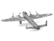 Model Kit Avro Lancaster Bomber Aircraft "Royal Air Force" (Moderate Difficulty) Steel Model by Metal Earth image 4