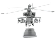 Model Kit Boeing AH-64 Apache Attack Helicopter (Moderate Difficulty) Steel Model by Metal Earth image 2