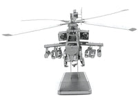 Model Kit Boeing AH-64 Apache Attack Helicopter (Moderate Difficulty) Steel Model by Metal Earth image 2
