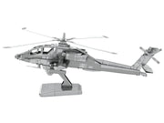 Model Kit Boeing AH-64 Apache Attack Helicopter (Moderate Difficulty) Steel Model by Metal Earth image 3