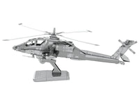 Model Kit Boeing AH-64 Apache Attack Helicopter (Moderate Difficulty) Steel Model by Metal Earth image 3