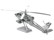 Model Kit Boeing AH-64 Apache Attack Helicopter (Moderate Difficulty) Steel Model by Metal Earth image 4