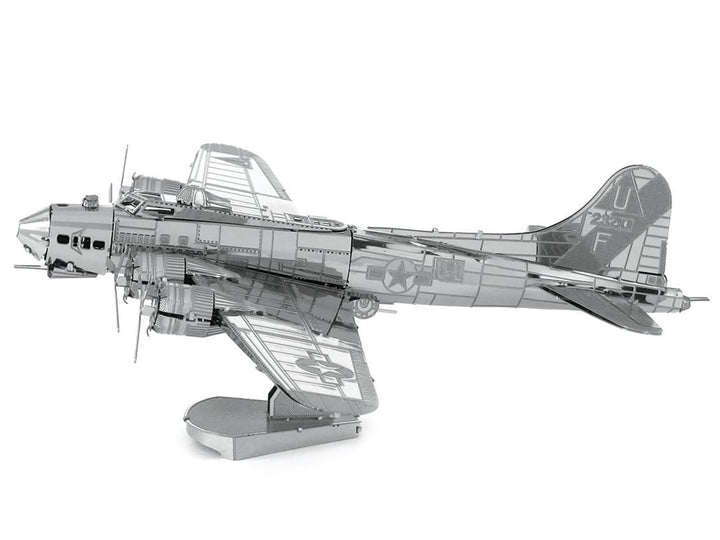 Model Kit Boeing B-17 Flying Fortress Bomber Aircraft (Moderate Difficulty) Steel Model by Metal Earth image 2