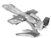 Model Kit Fairchild Republic A-10 Thunderbolt II "Warthog" Attack Aircraft (Moderate Difficulty) Steel Model by Metal Earth image 3