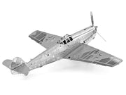 Model Kit Messerschmitt BF-109 Fighter Aircraft "German Luftwaffe" (Moderate Difficulty) Steel Model by Metal Earth image 3