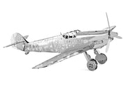 Model Kit Messerschmitt BF-109 Fighter Aircraft "German Luftwaffe" (Moderate Difficulty) Steel Model by Metal Earth image 4