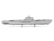 Model Kit German U-Boat Type XXI Submarine (Challenging Difficulty) Steel Model by Metal Earth image 3