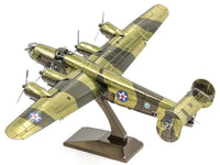 Model Kit Consolidated B-24 Liberator Bomber Aircraft "Diamond Lil" United States Army Air Forces (Challenging Difficulty) Steel Model by Metal Earth image 2