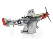 Model Kit North American P-51D Mustang Fighter Aircraft "Sweet Arlene" United States Army Air Forces (Challenging Difficulty) Steel Model by Metal Earth image 4