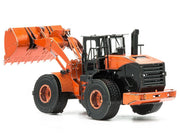 Model Kit Wheel Loader Orange and Black (Challenging Difficulty) Steel Model by Metal Earth image 2