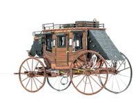Model Kit Wild West Stagecoach (Moderate Difficulty) Steel Model by Metal Earth image 2