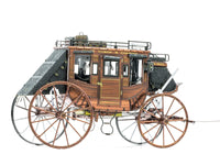 Model Kit Wild West Stagecoach (Moderate Difficulty) Steel Model by Metal Earth image 3