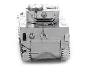 Model Kit American Sherman Tank (Moderate Difficulty) Steel Model by Metal Earth image 4